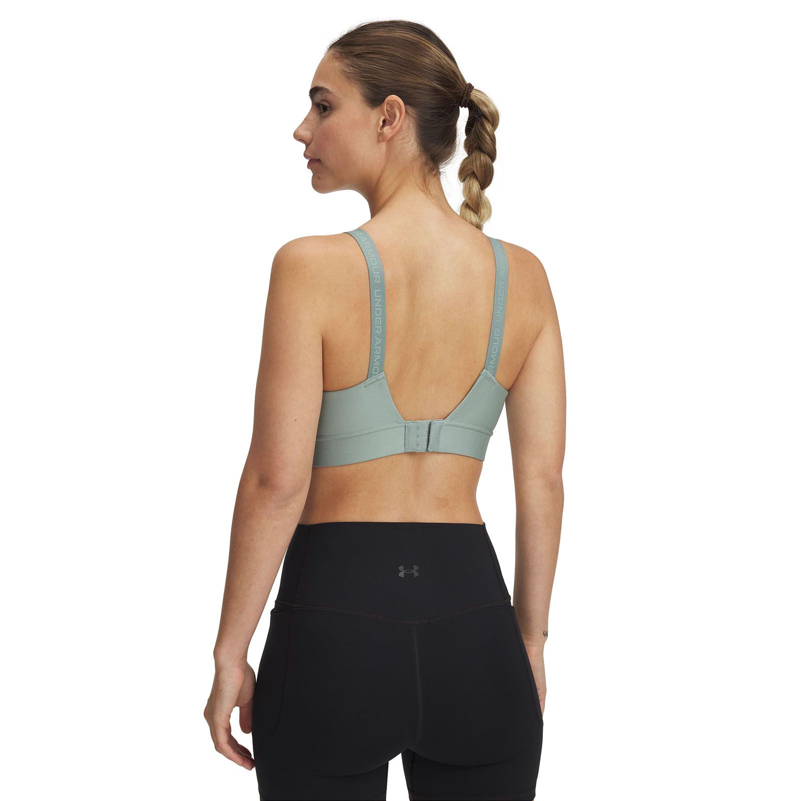 Sostén deportivo Under Armour infinity 2.0 mid verde para mujer