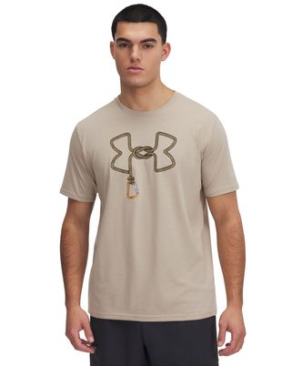Polera manga corta Under Armour outdoor rope café para hombre