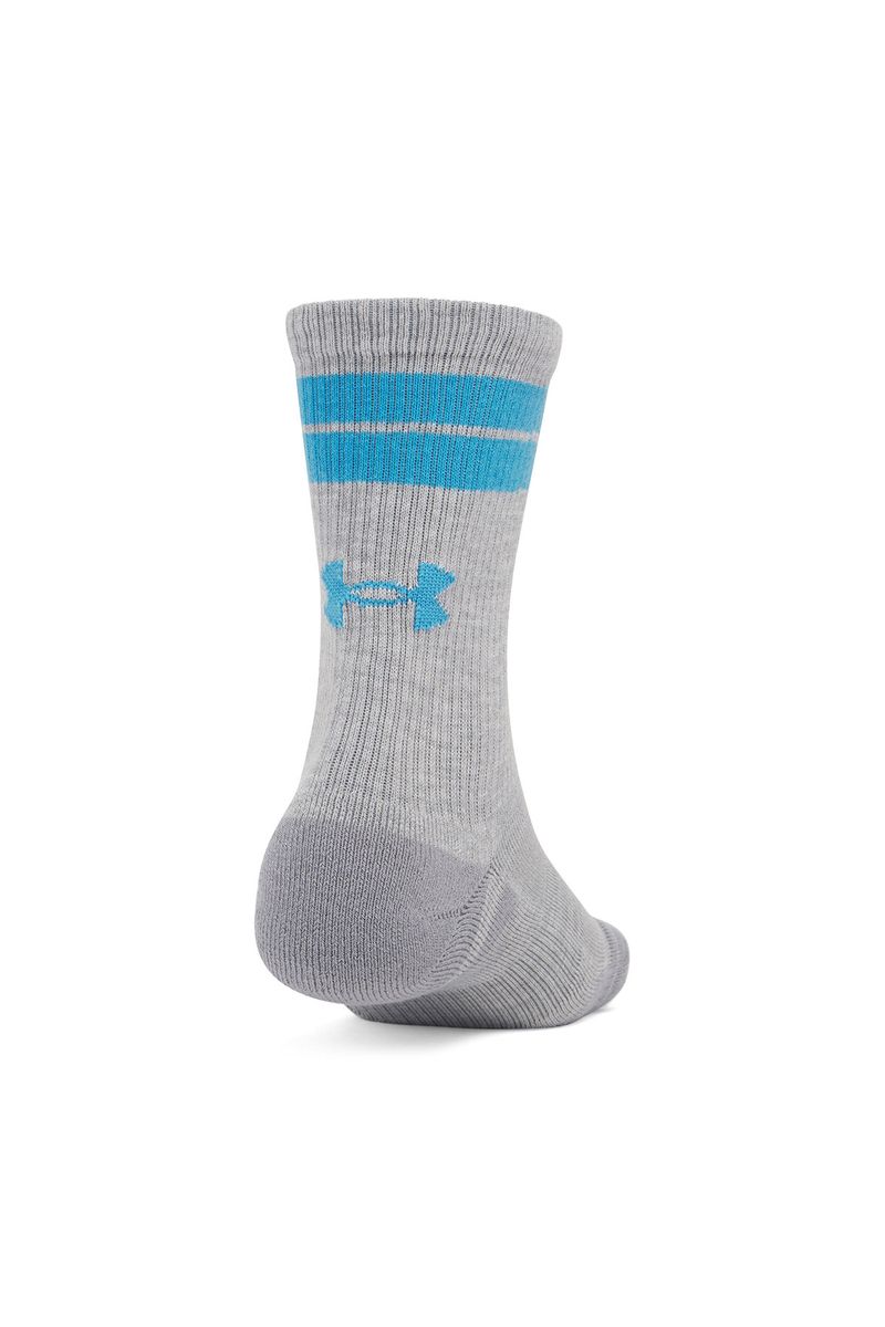 Calcetin-unisex-UA-performance-tech-pack-de-3-gris