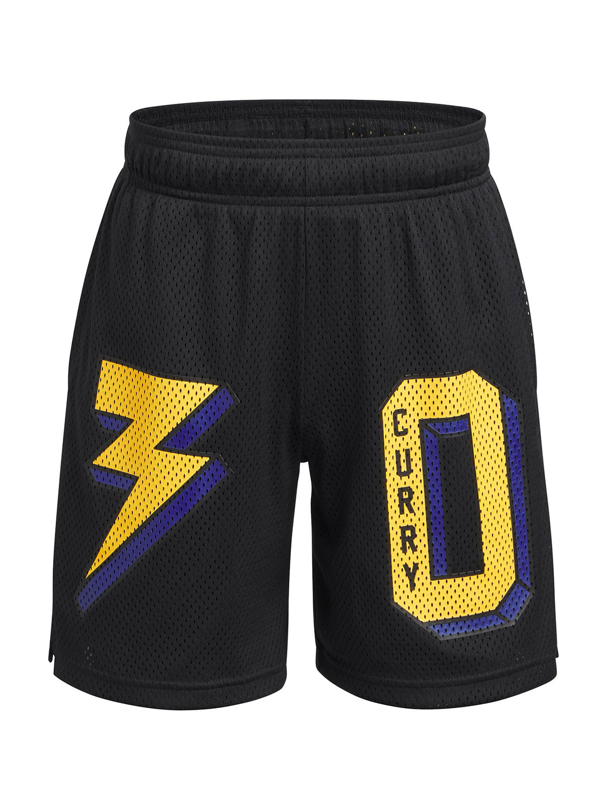 Shorts Curry signature negro para niños