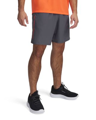 Shorts Under Armour tech woven wordmark gris para hombre