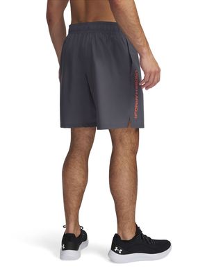 Shorts Under Armour tech woven wordmark gris para hombre