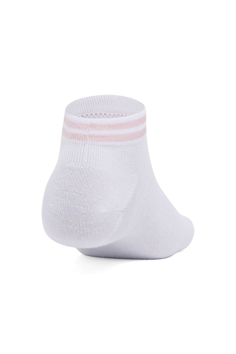 Calcetines-unisex-UA-essential-low-pack-de-6-blanco
