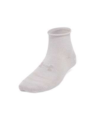 Calcetín mujer Under Armour essential low pack de 3 gris