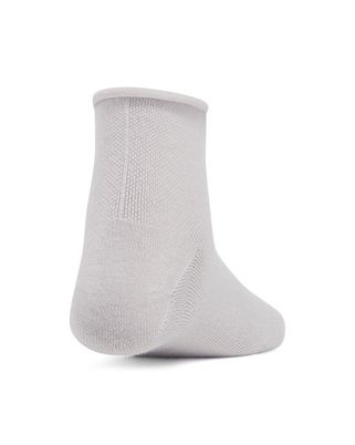 Calcetín mujer Under Armour essential low pack de 3 gris