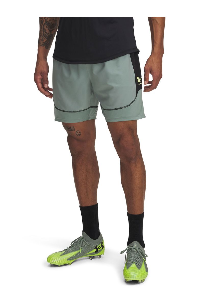 Shorts-UA-challenger-pro-verde-para-hombre