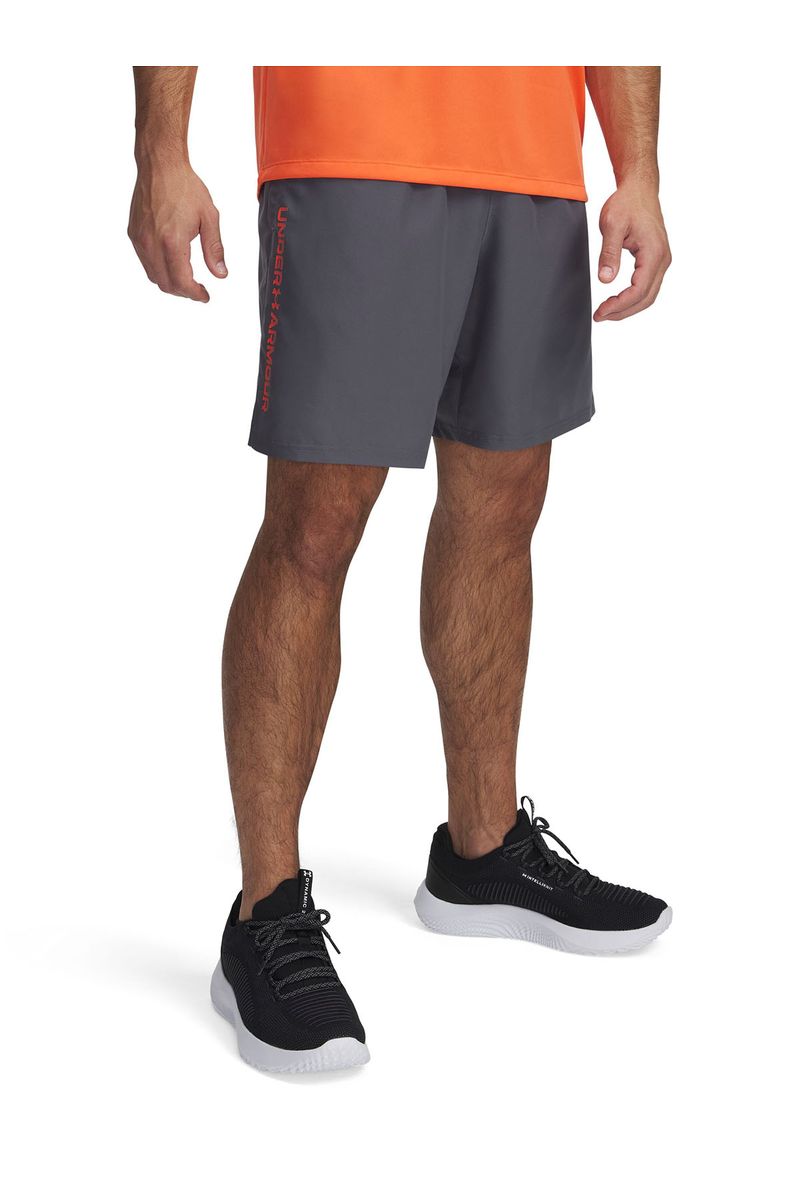 Shorts-UA-tech-woven-wordmark-gris-para-hombre