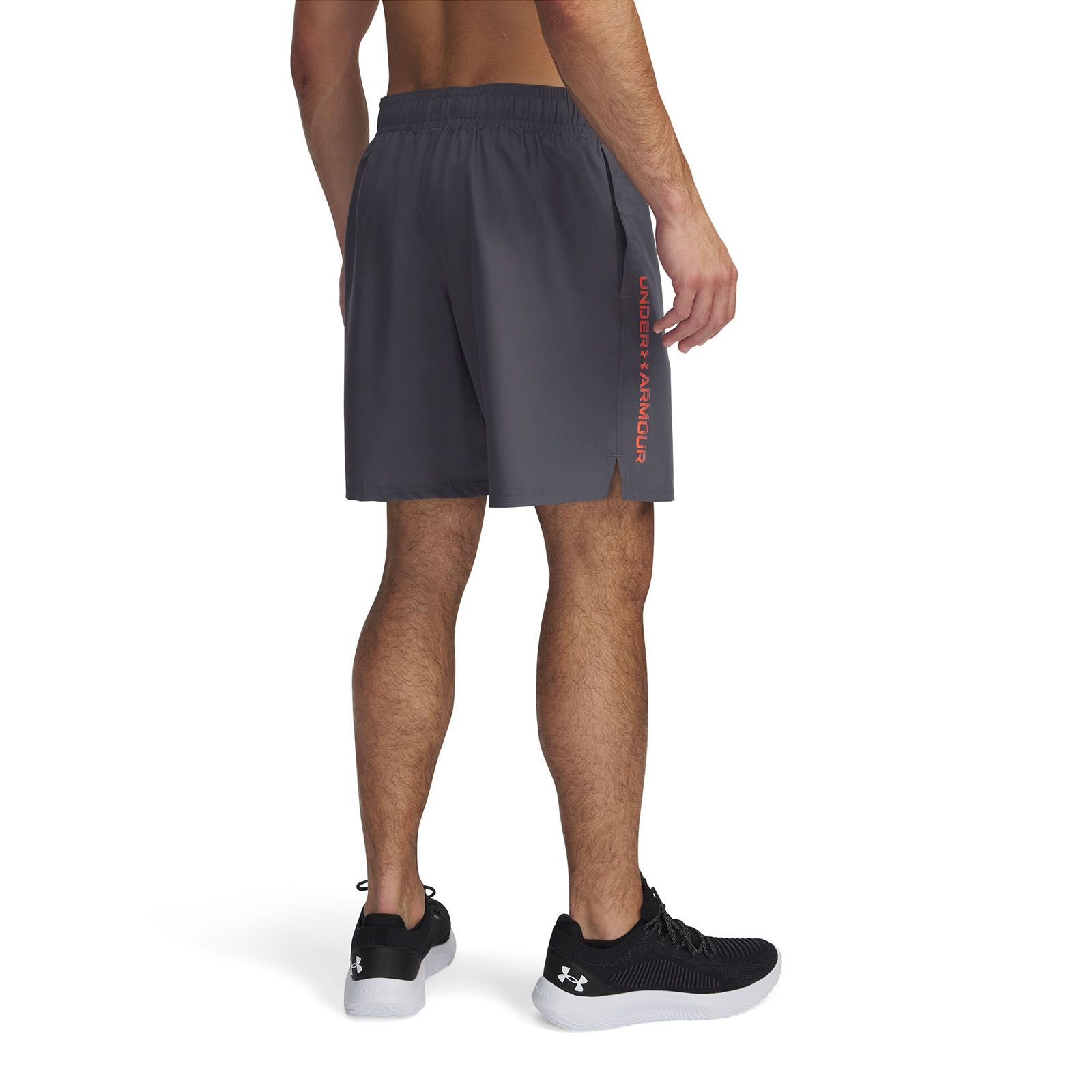 Shorts Under Armour tech woven wordmark gris para hombre