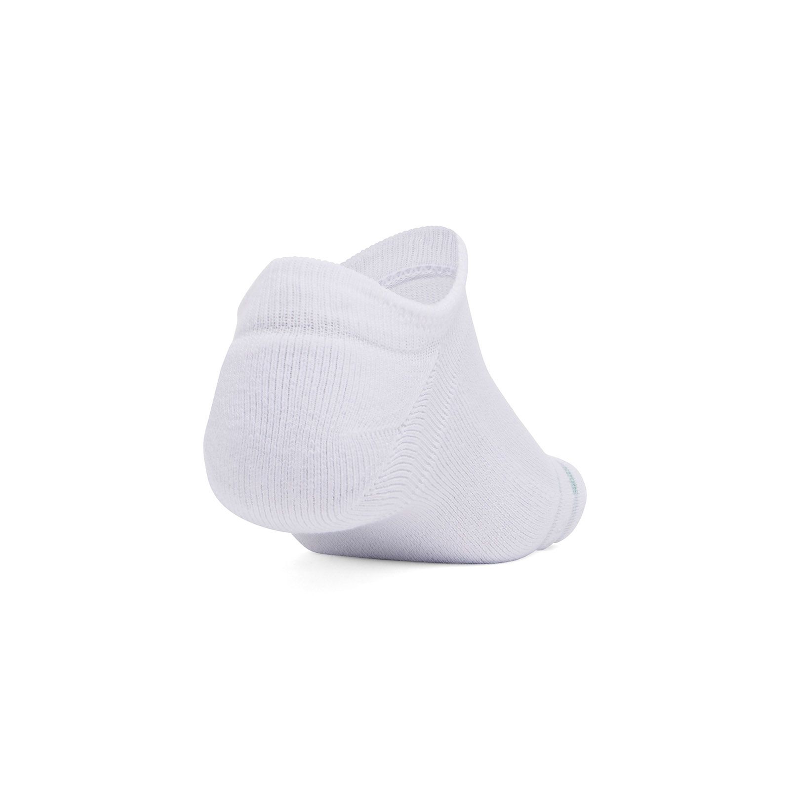Calcetín unisex Under Armour essential cushion 6-pack no show blanco