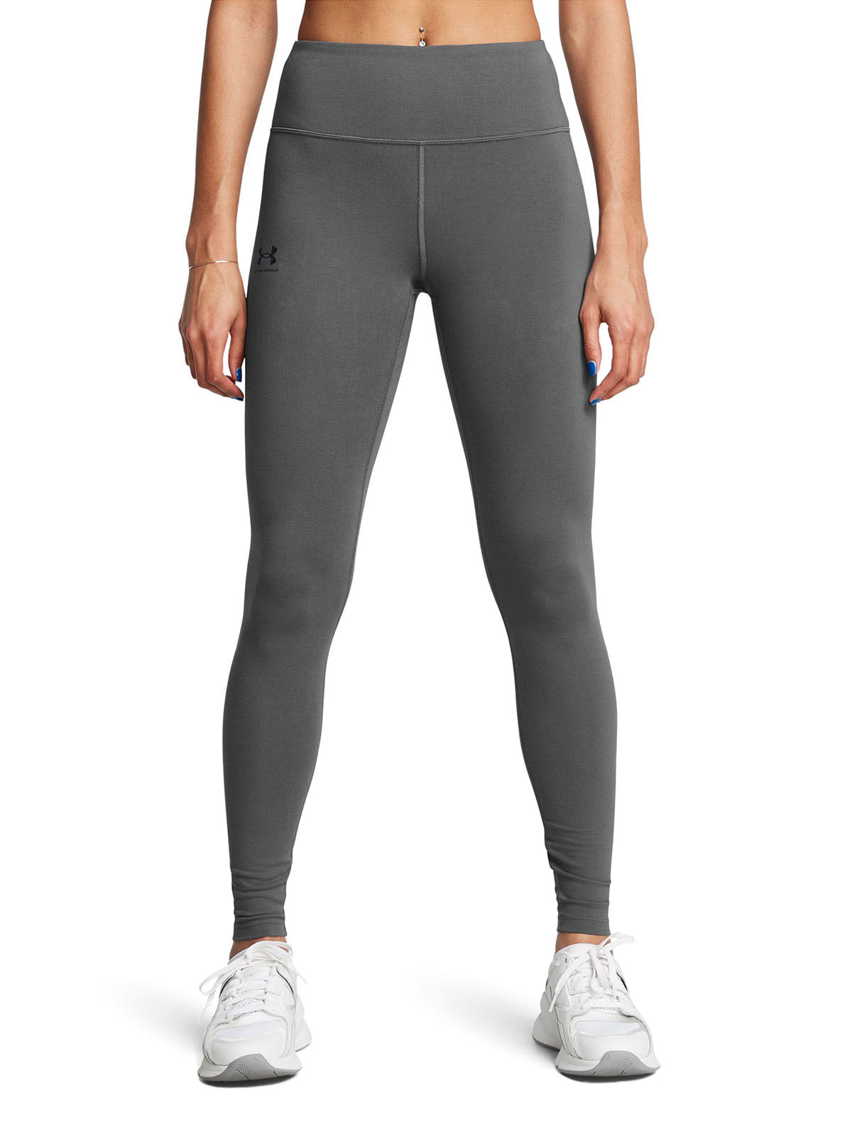 Calzas UA Rival gris para mujer