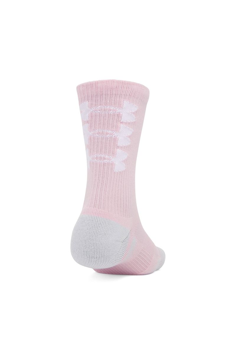 Calcetin-unisex-UA-performance-tech-pack-de-3-rosado-crew