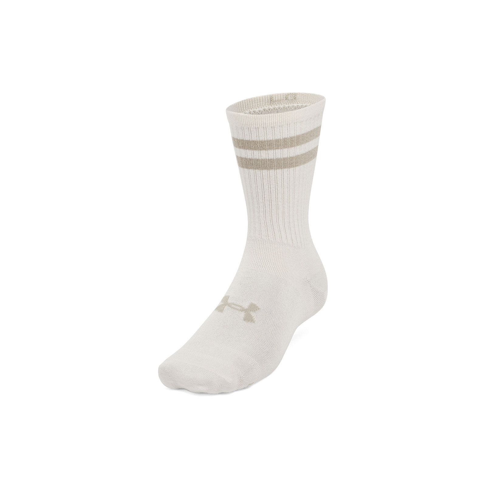 Calcetín unisex Under Armour essential pack de 6 café