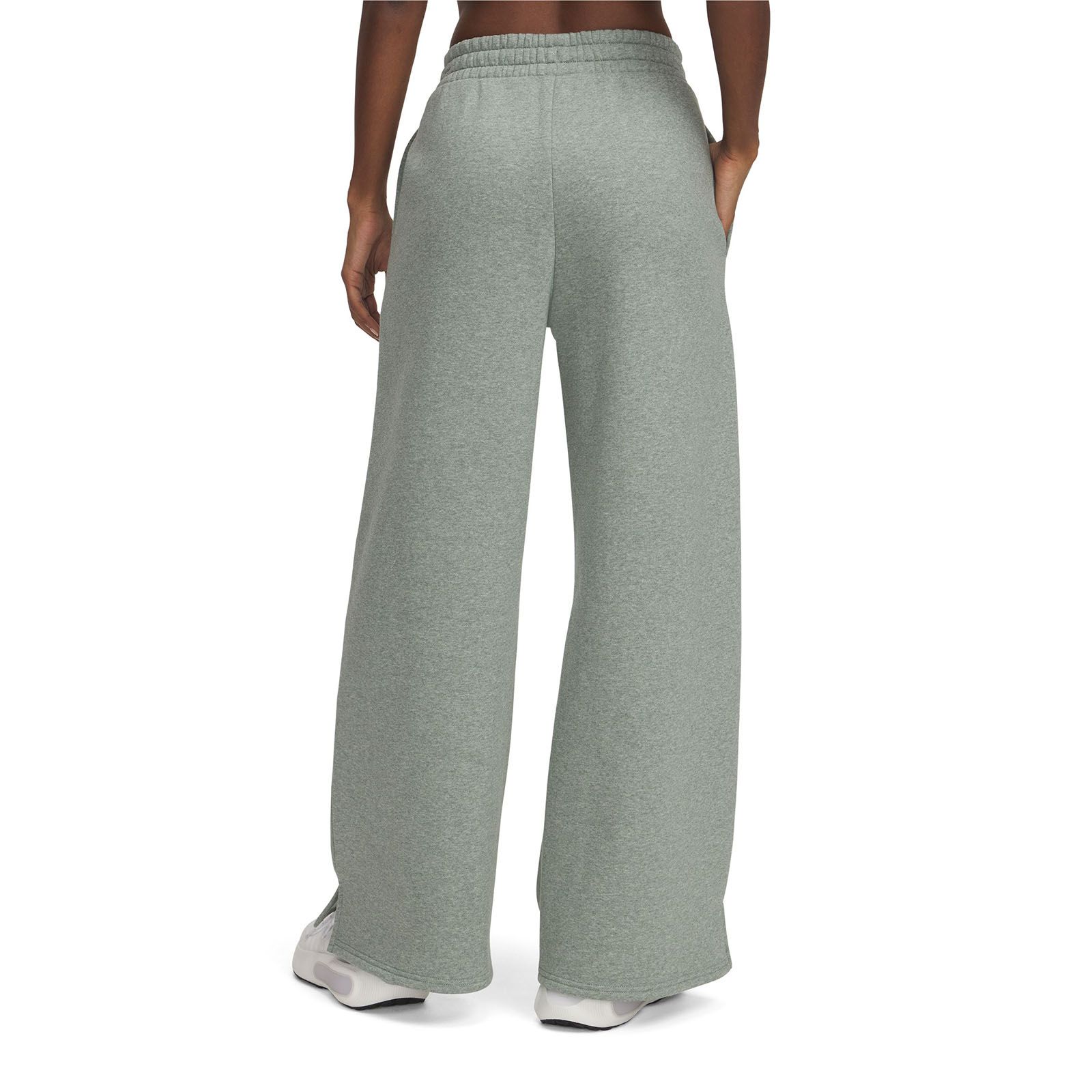 Pantalón Under Armour Icon fleece verde de mujer