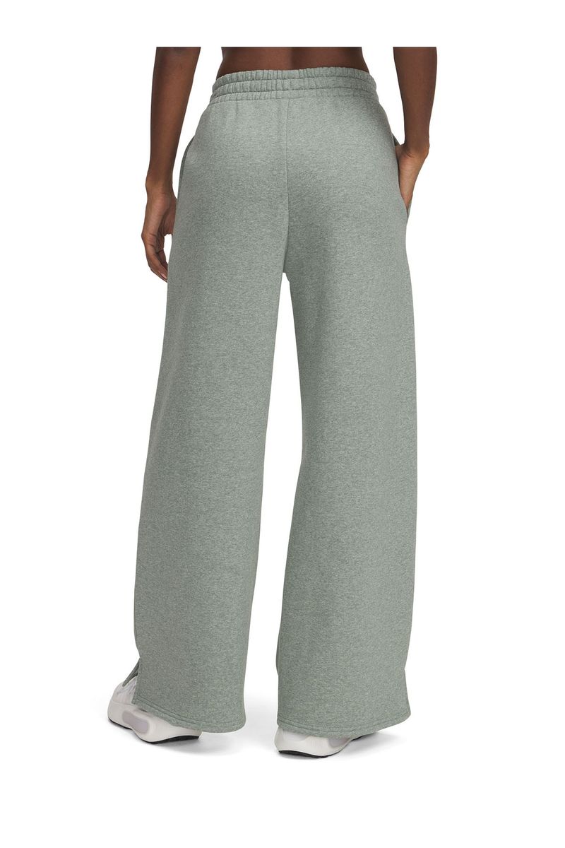 Pantalon-UA-Icon-fleece-verde-de-mujer