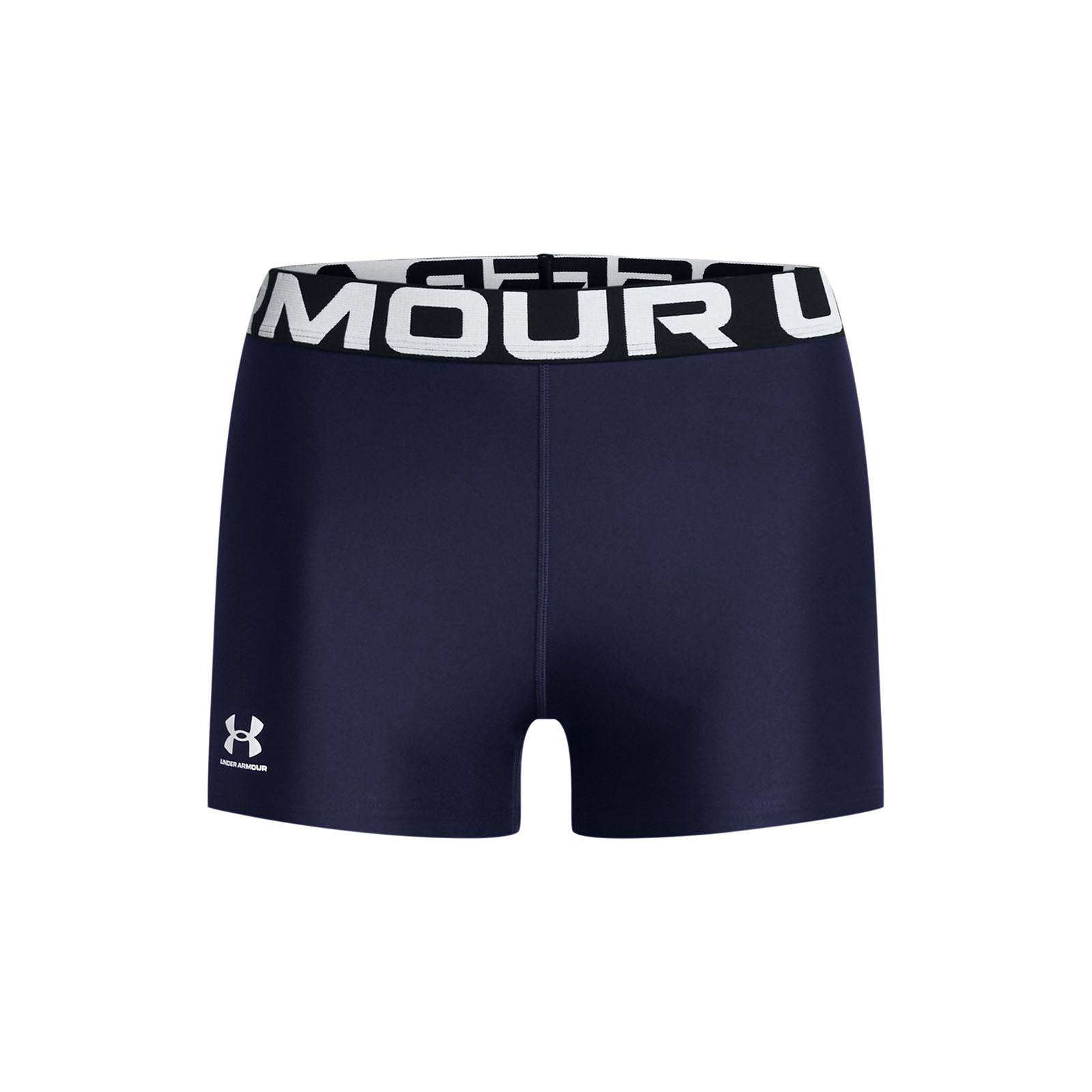 Calzas Heatgear shorty azul marino para mujer Under Armour