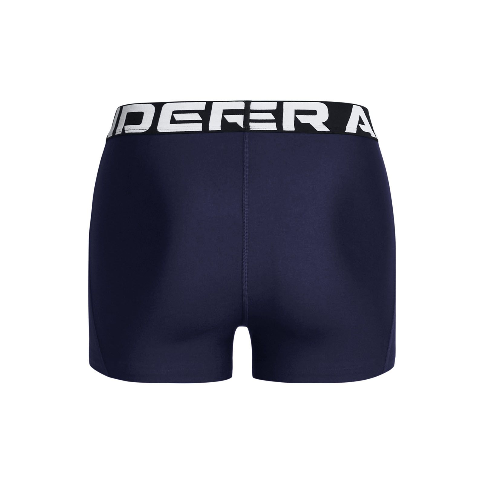 Calzas Heatgear shorty azul marino para mujer Under Armour