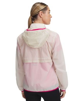 Chaqueta Under Armour launch trail café para mujer