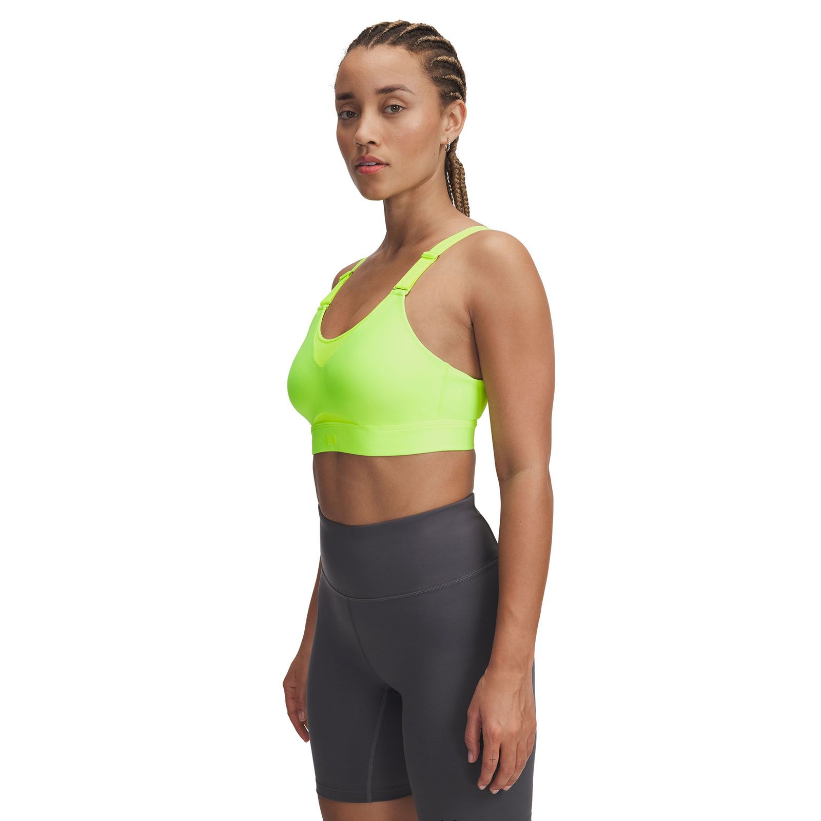 Sostén deportivo Under Armour infinity 2.0 high amarillo para mujer