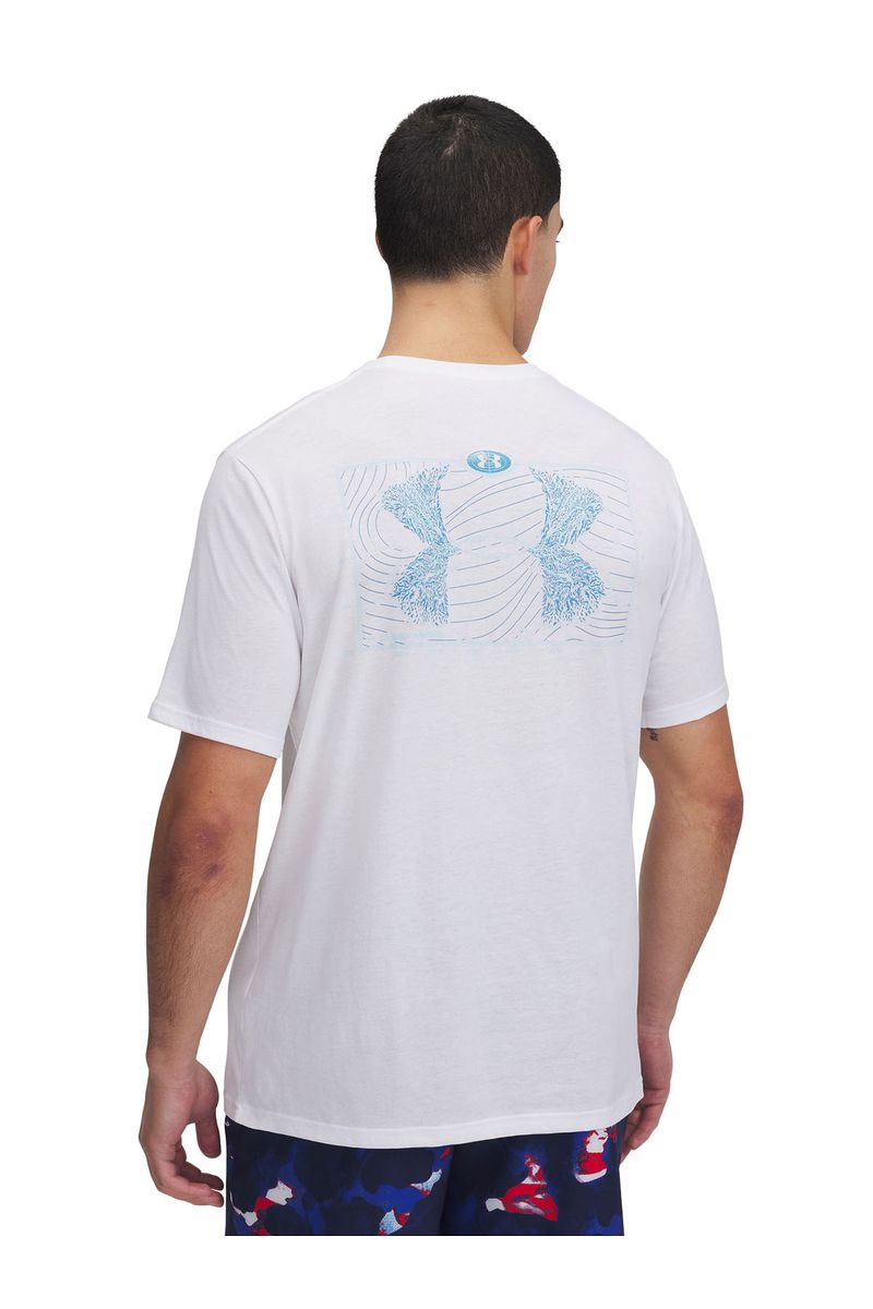 Polera-manga-corta-UA-outdoor-map-blanco-para-hombre