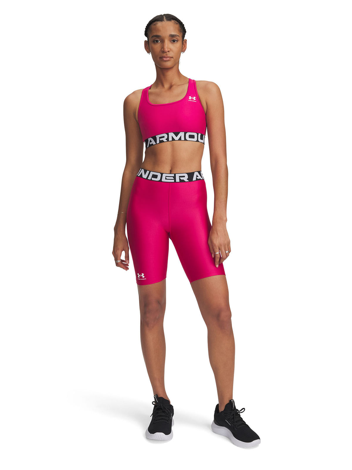 Calzas Heatgear morado para mujer