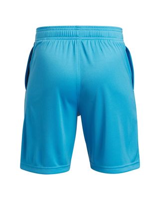 Shorts Under Armour tech logo azul para niños