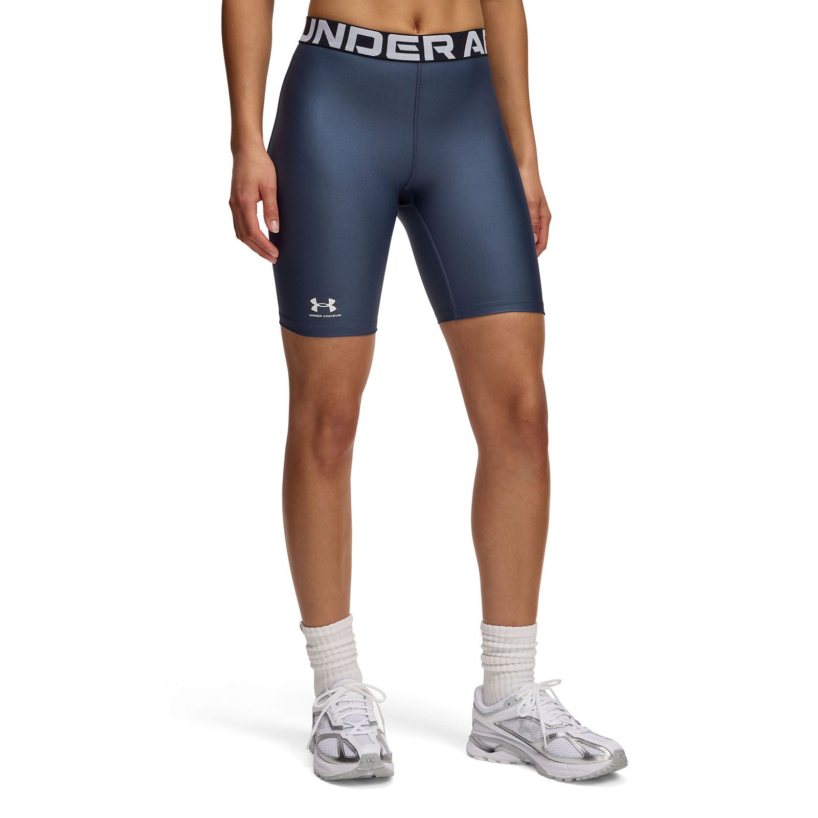 Calzas Heatgear gris para mujer Under Armour