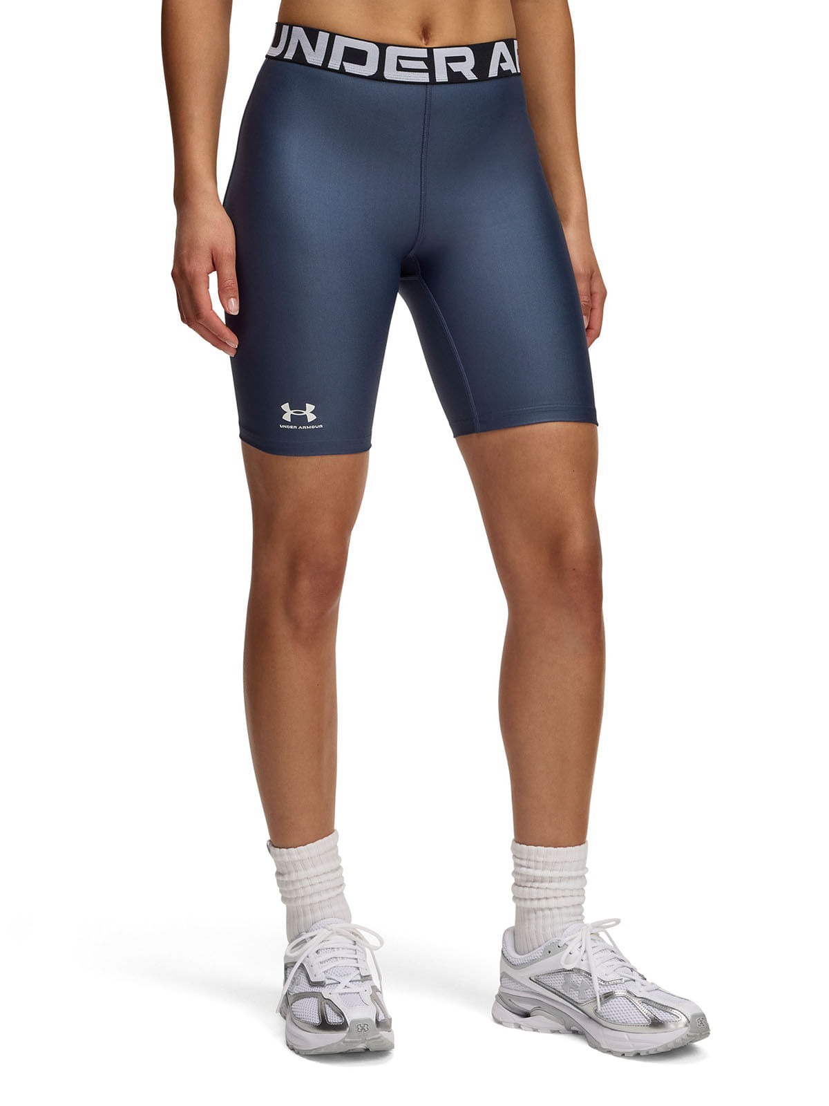 Calzas Heatgear gris para mujer