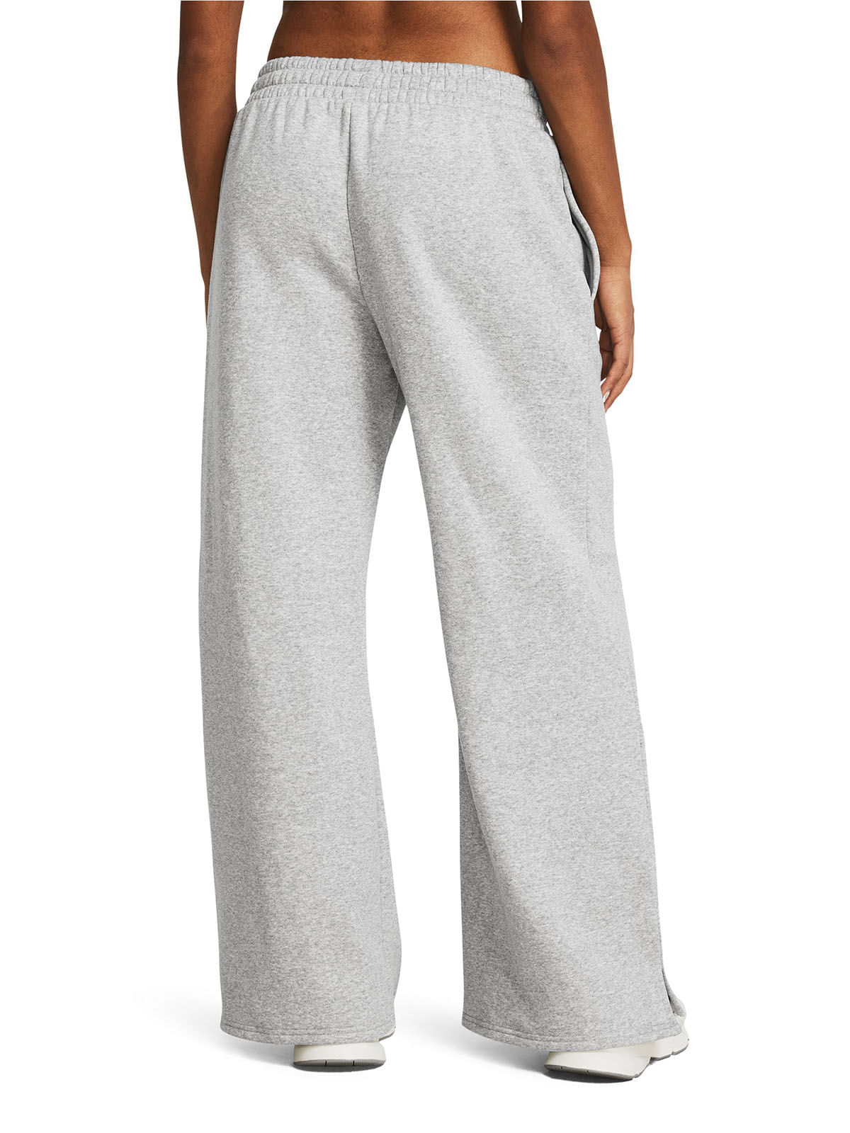 Pantalón UA Icon fleece gris para mujer