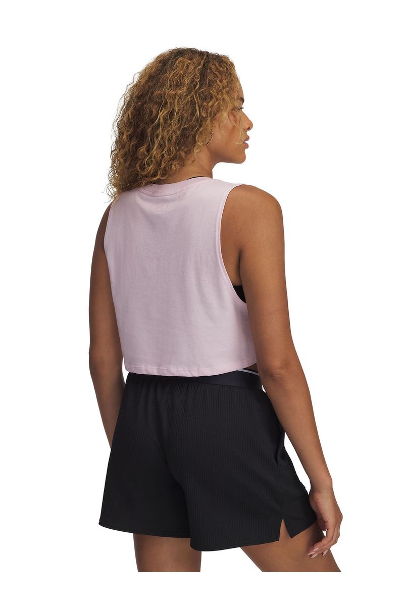 Polera-sin-mangas-UA-Rival-rosado-para-mujer