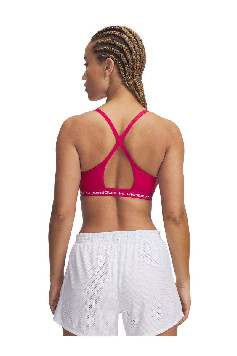 Sosten-deportivo-UA-crossback-low-morado-para-mujer