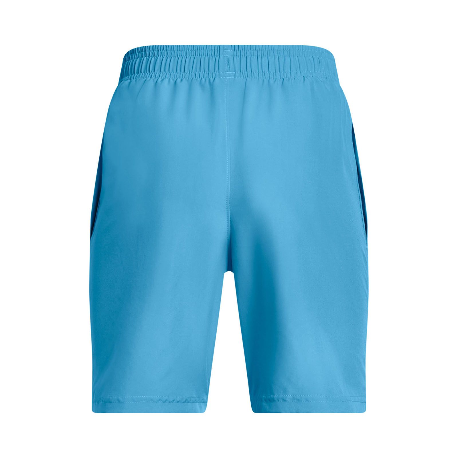 Shorts Under Armour tech woven wordmark azul para niños