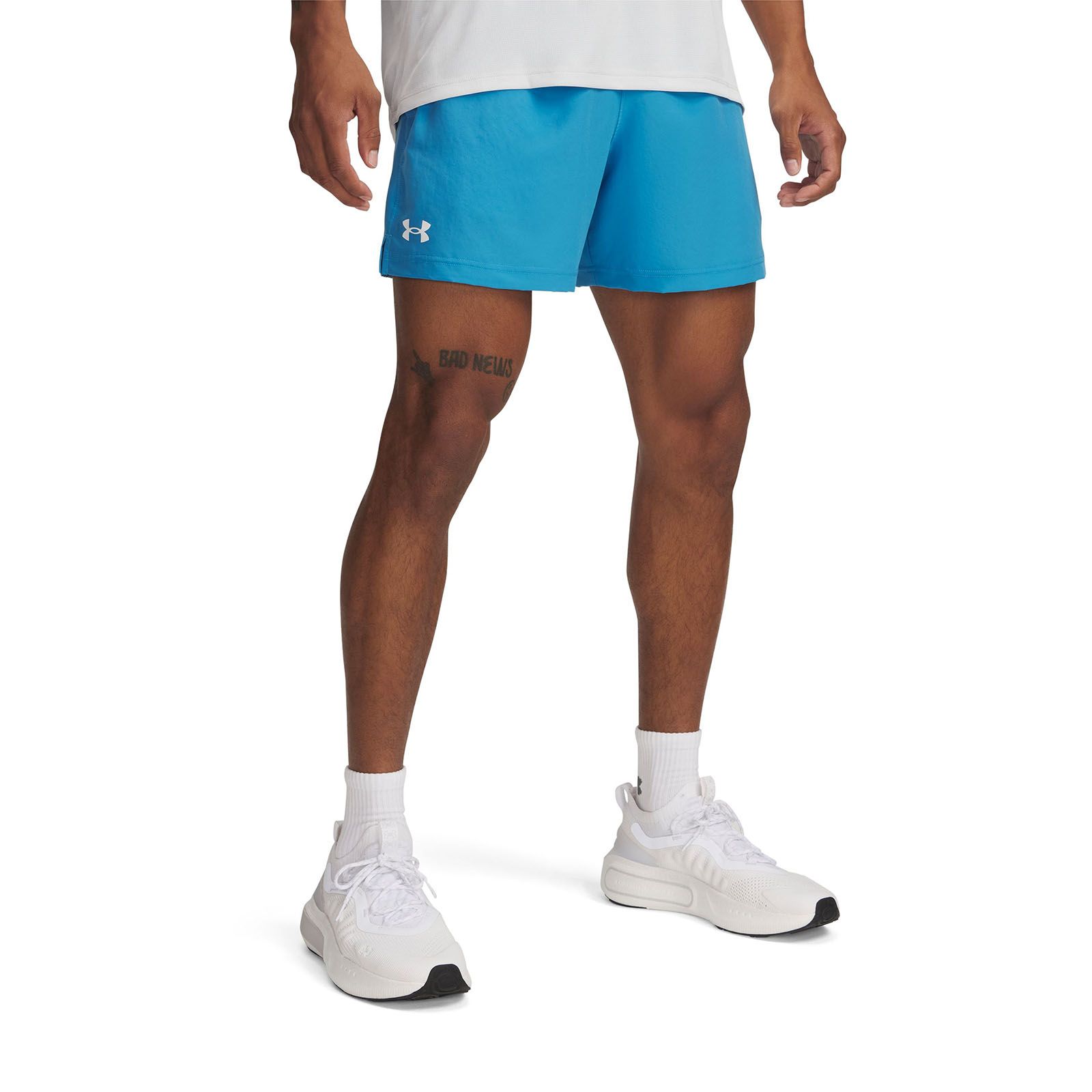 Shorts Under Armour tech woven azul para hombre
