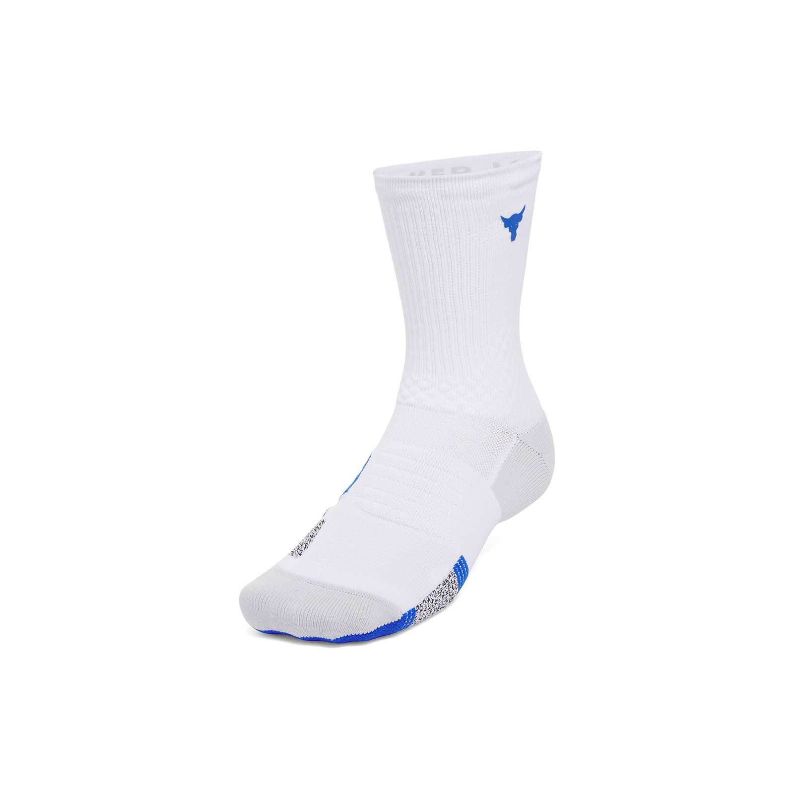 Calcetín unisex Project Rock armourdry¿ playmaker blanco Under Armour