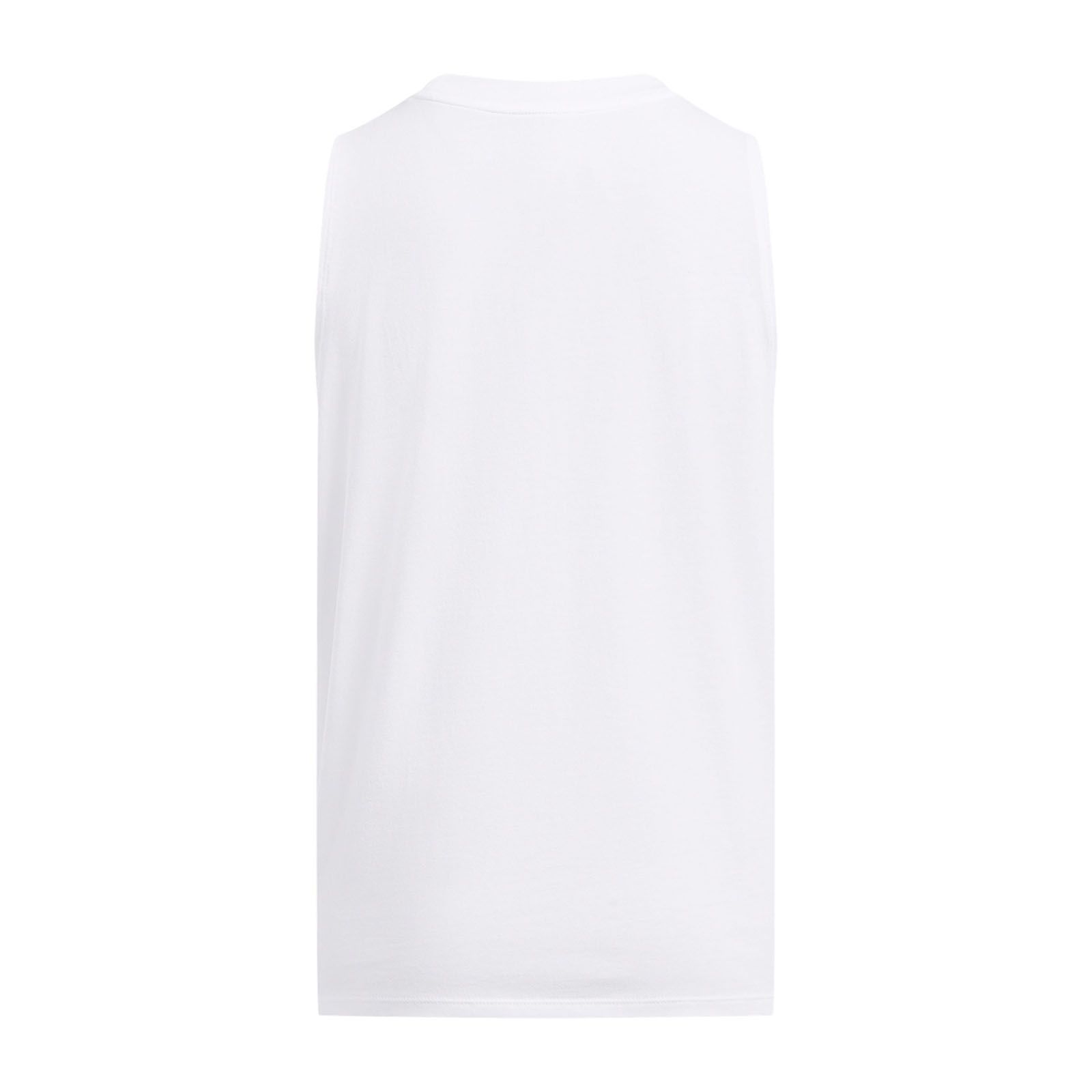 Polera sin mangas Under Armour Rival blanco para mujer