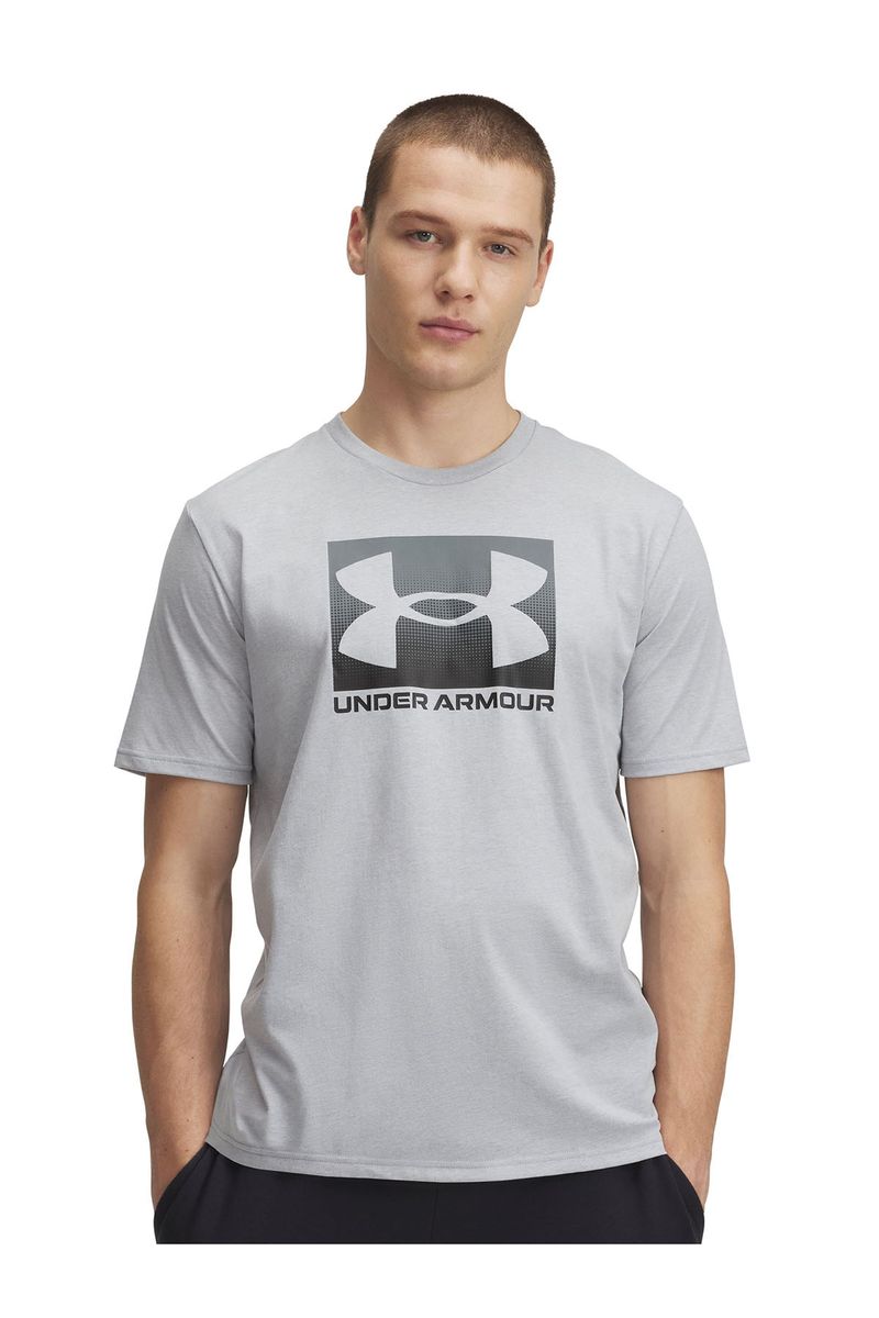 Polera-manga-corta-UA-boxed-sports-gris-para-hombre