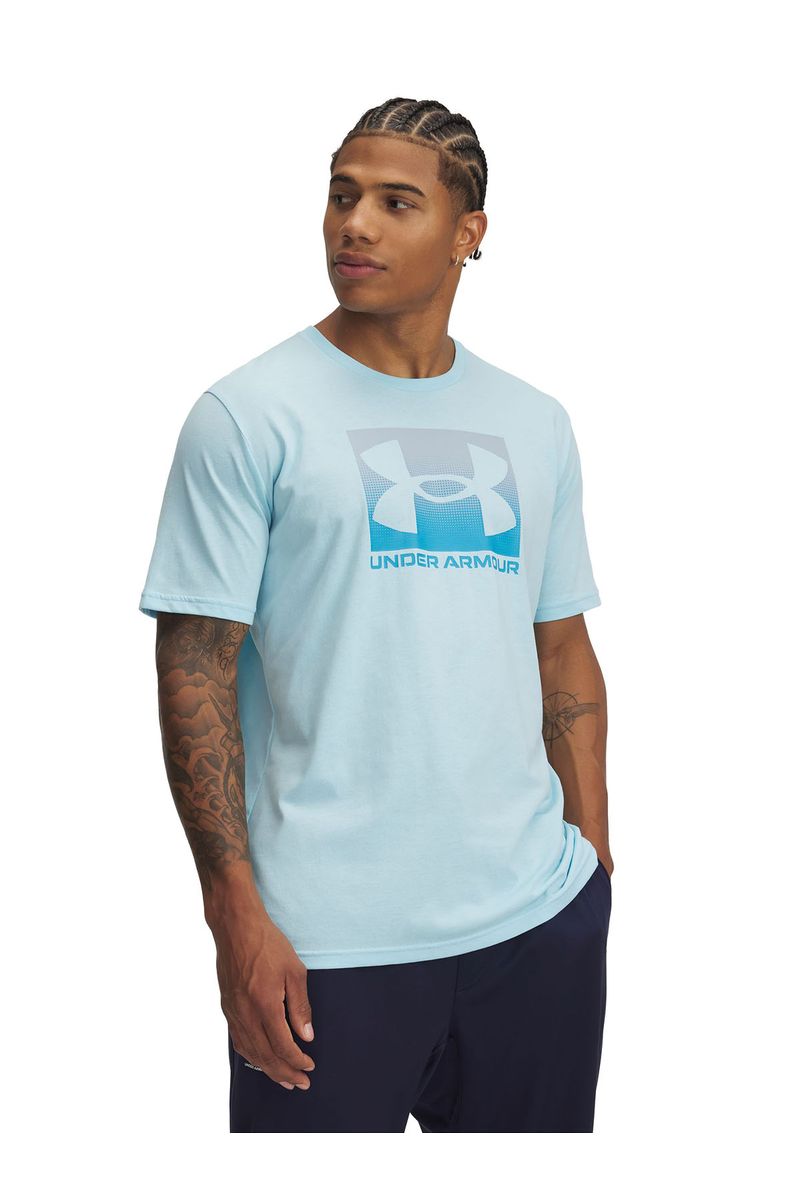 Polera-manga-corta-UA-boxed-sports-azul-para-hombre