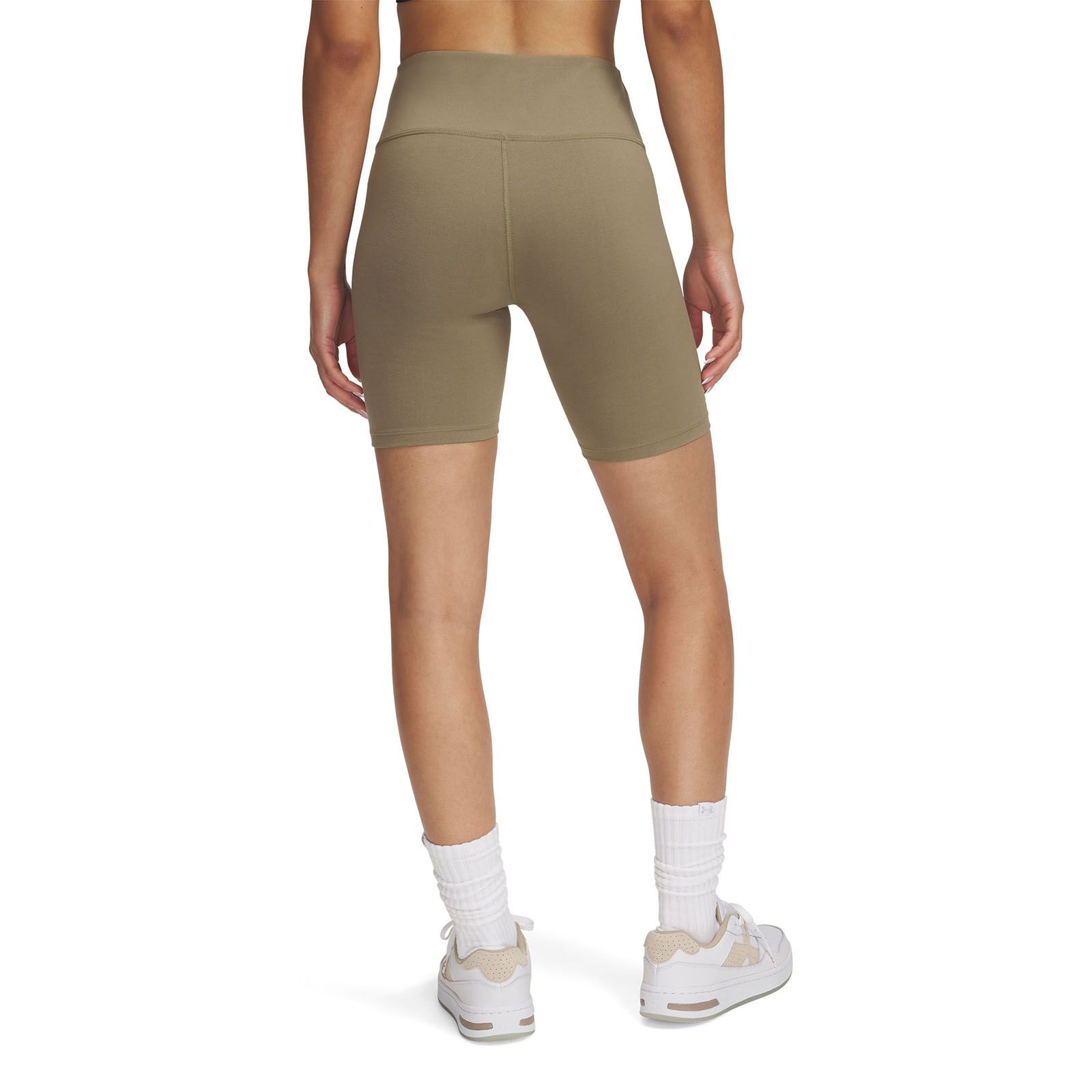 Shorts Under Armour Rival café para mujer
