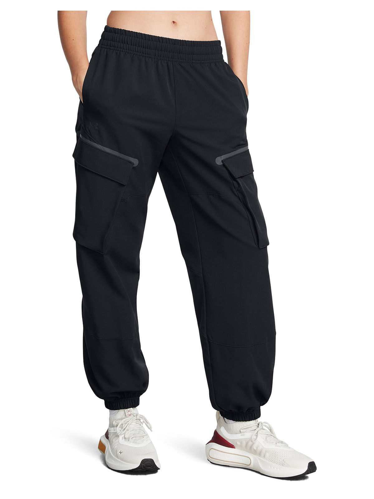 Pantalón UA Unstoppable cargo negro para mujer