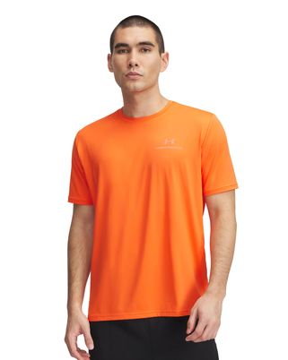 Polera manga corta Under Armour vanish energy naranjo para hombre