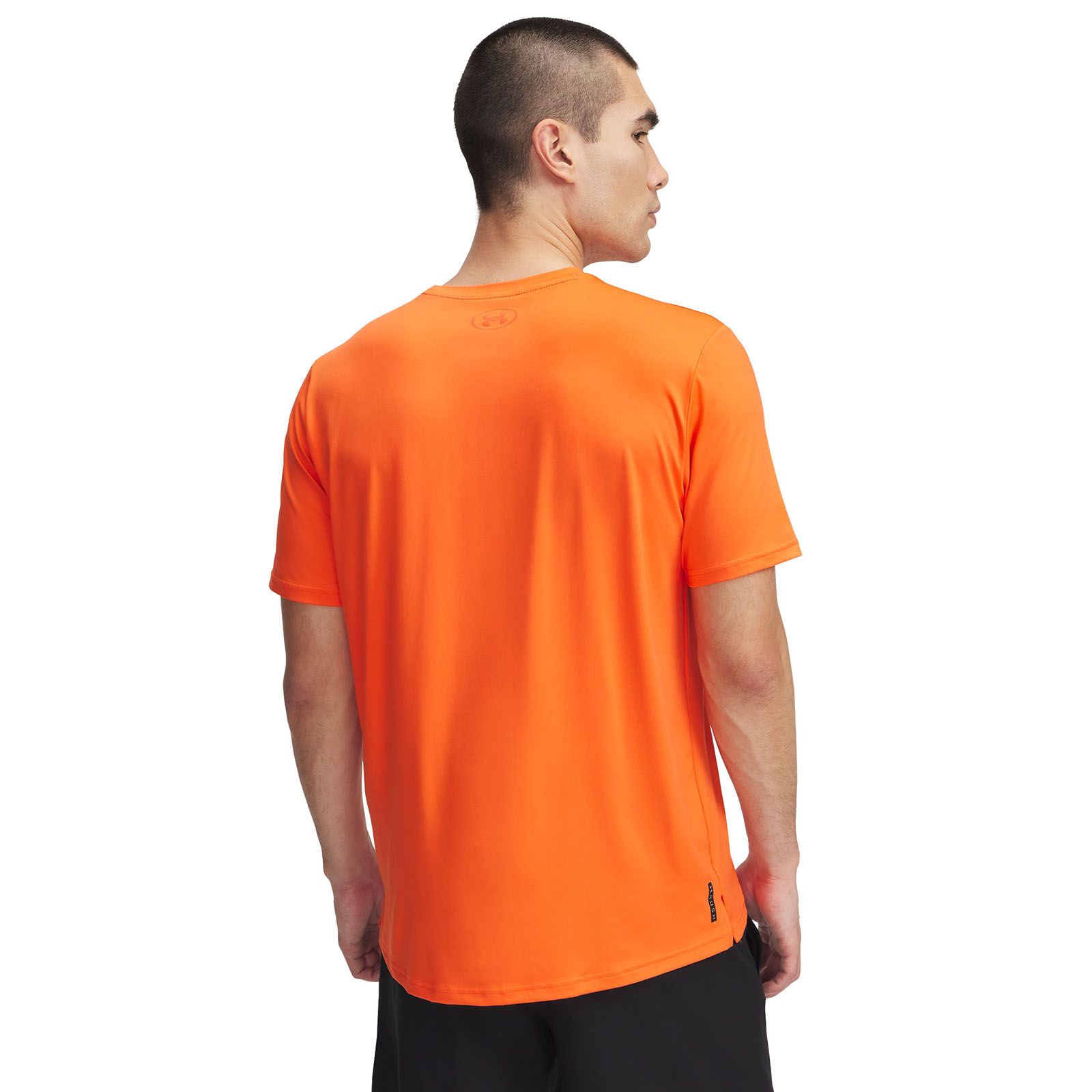 Polera manga corta Under Armour vanish energy naranjo para hombre