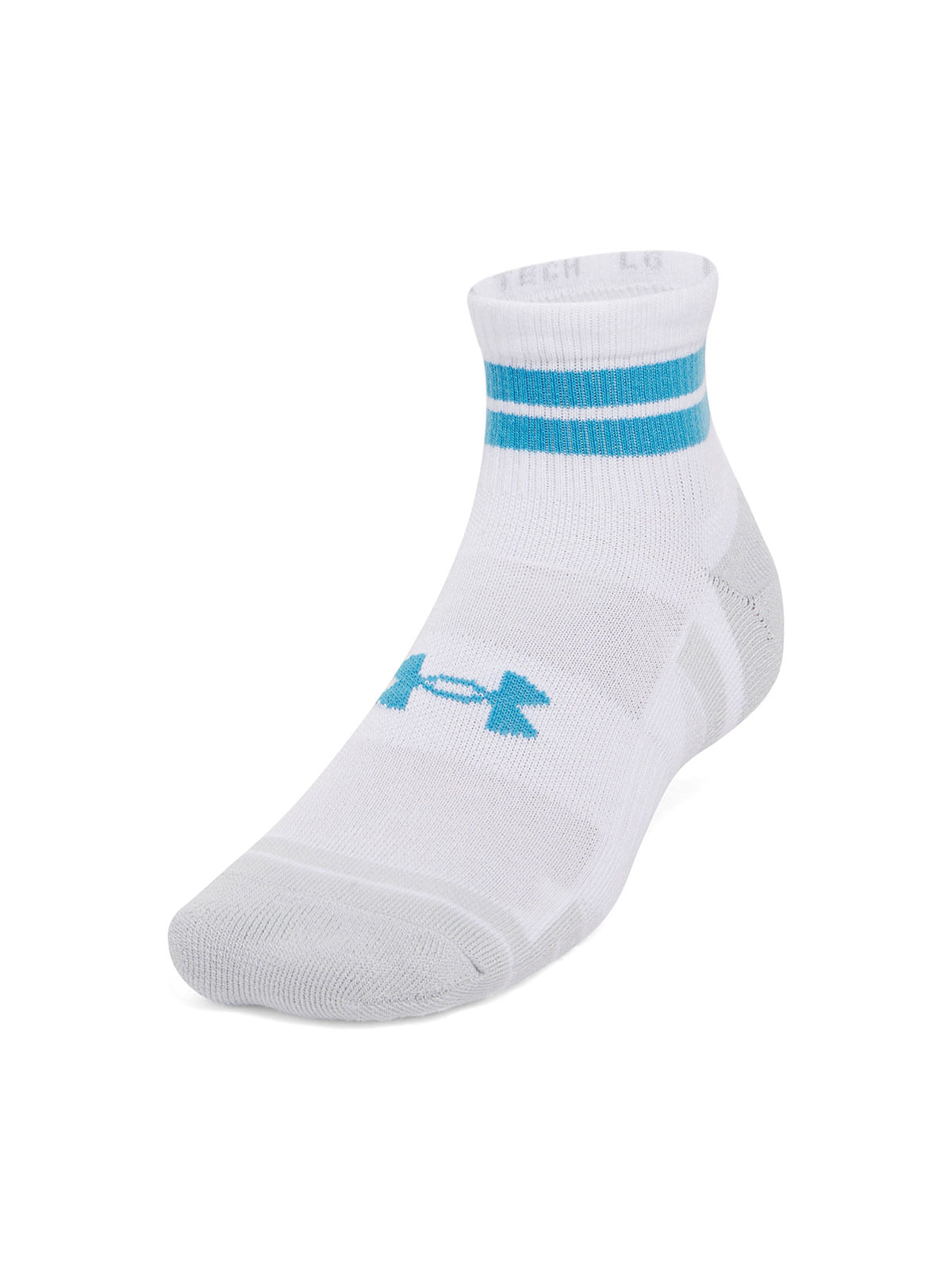 Calcetín unisex UA performance 3-pack low blanco
