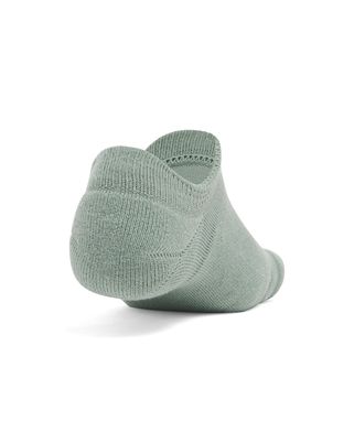 Calcetín unisex Under Armour essential cushion 6-pack no show verde