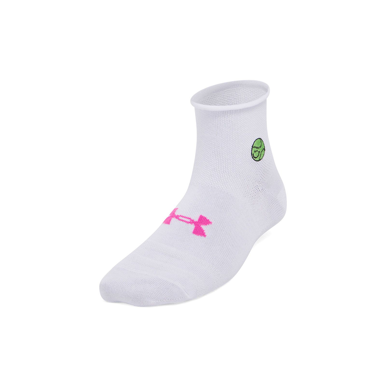 Calcetín mujer Under Armour essential low pack de 3 blanco