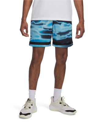 Shorts Curry statement azul marino para hombre Under Armour