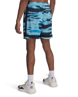 Shorts Curry statement azul marino para hombre Under Armour