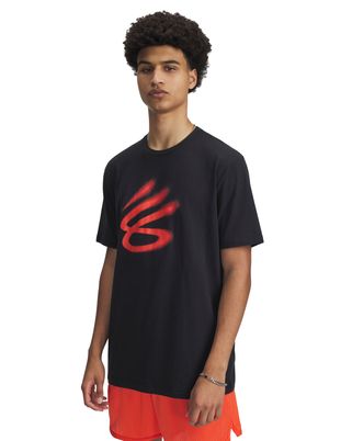 Polera manga corta Curry playable negro para hombre Under Armour