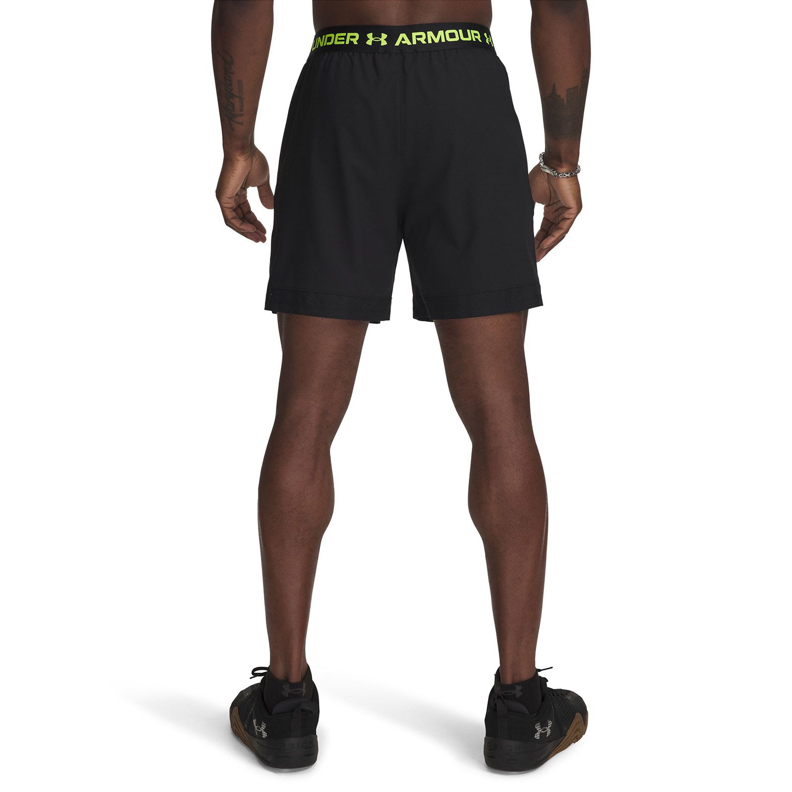 Shorts Under Armour vanish woven negro para hombre