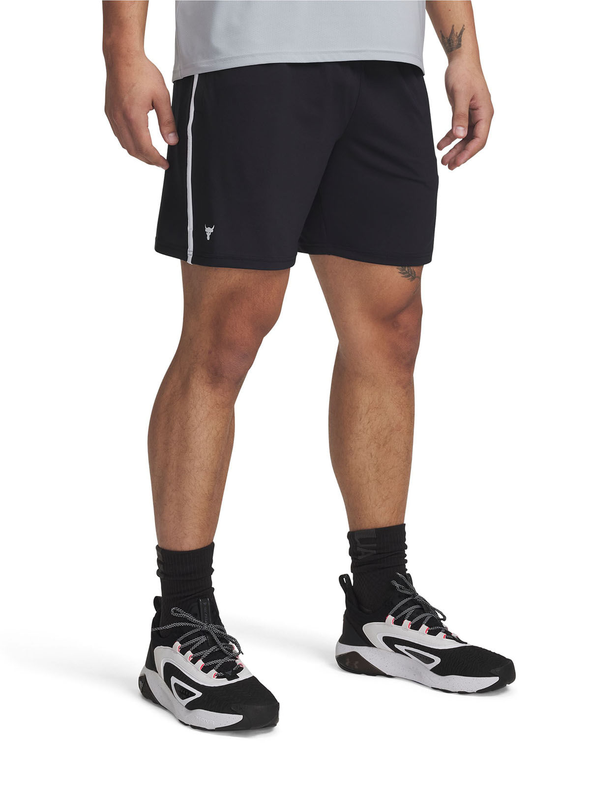 Shorts Project Rock mesh negro para hombre