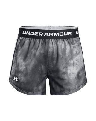 Shorts Under Armour tech play up negro para niñas