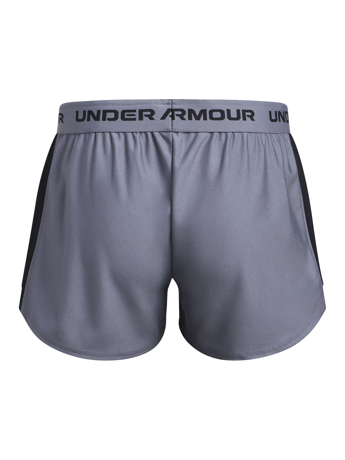 Shorts UA tech play up logo gris para niñas